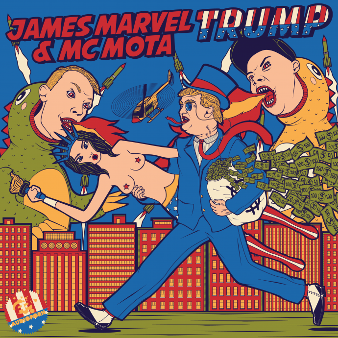 James Marvel - 'Trump (Ft. MC Mota)' [APORN066]