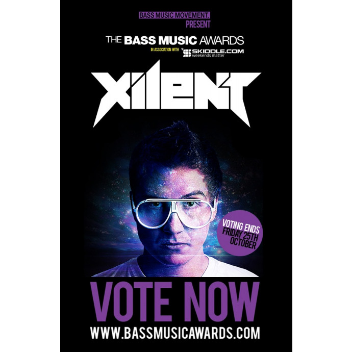Vote for Xilent in the 2013 Bass Music Awards!